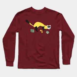 Black Footed Ferret #2 Long Sleeve T-Shirt